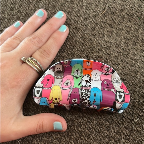 Colorful Dog Print Coin Purse - Picture 1 of 1